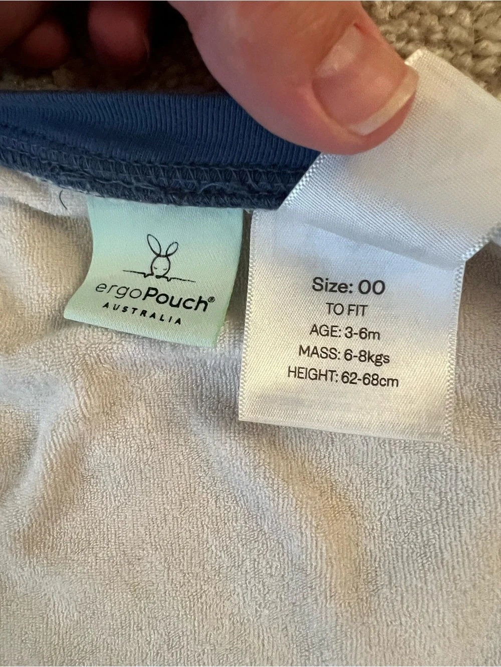 ergoPouch Australia 2.5 TOG Quilted Sleep Sack - Navy Moon and Stars